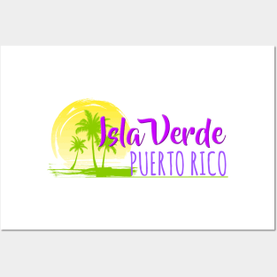 Life's a Beach: Isla Verde, Puerto Rico Posters and Art